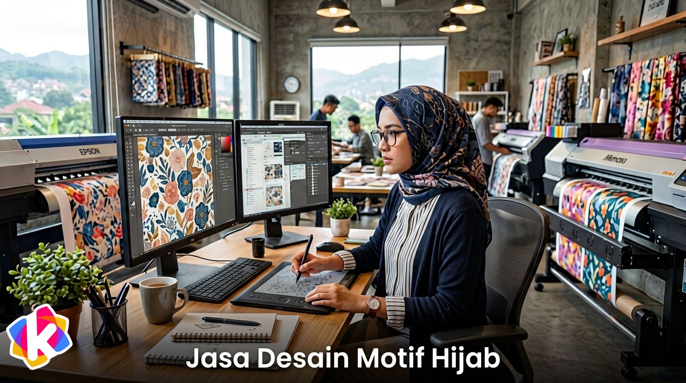 Jasa Desain Motif Hijab