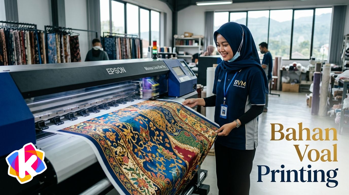 Bahan Voal Printing