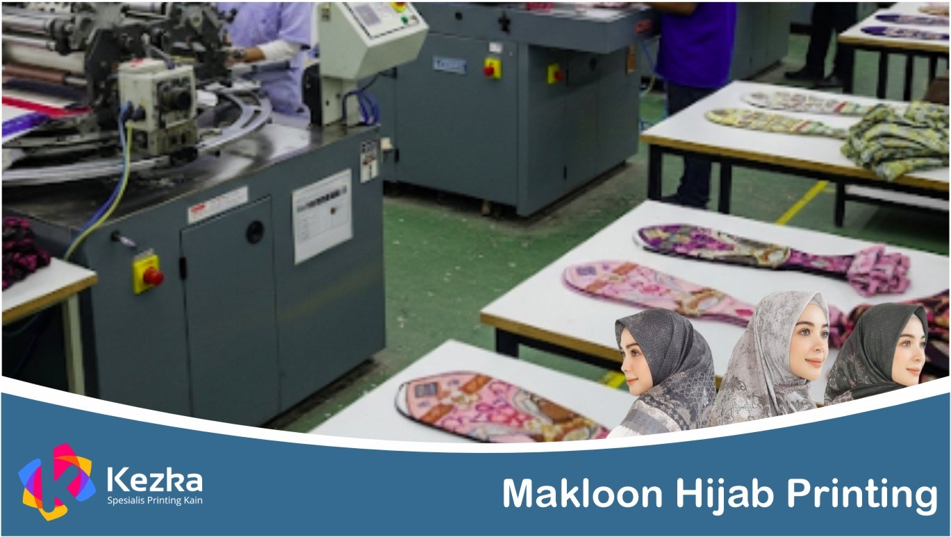 Makloon Hijab Printing