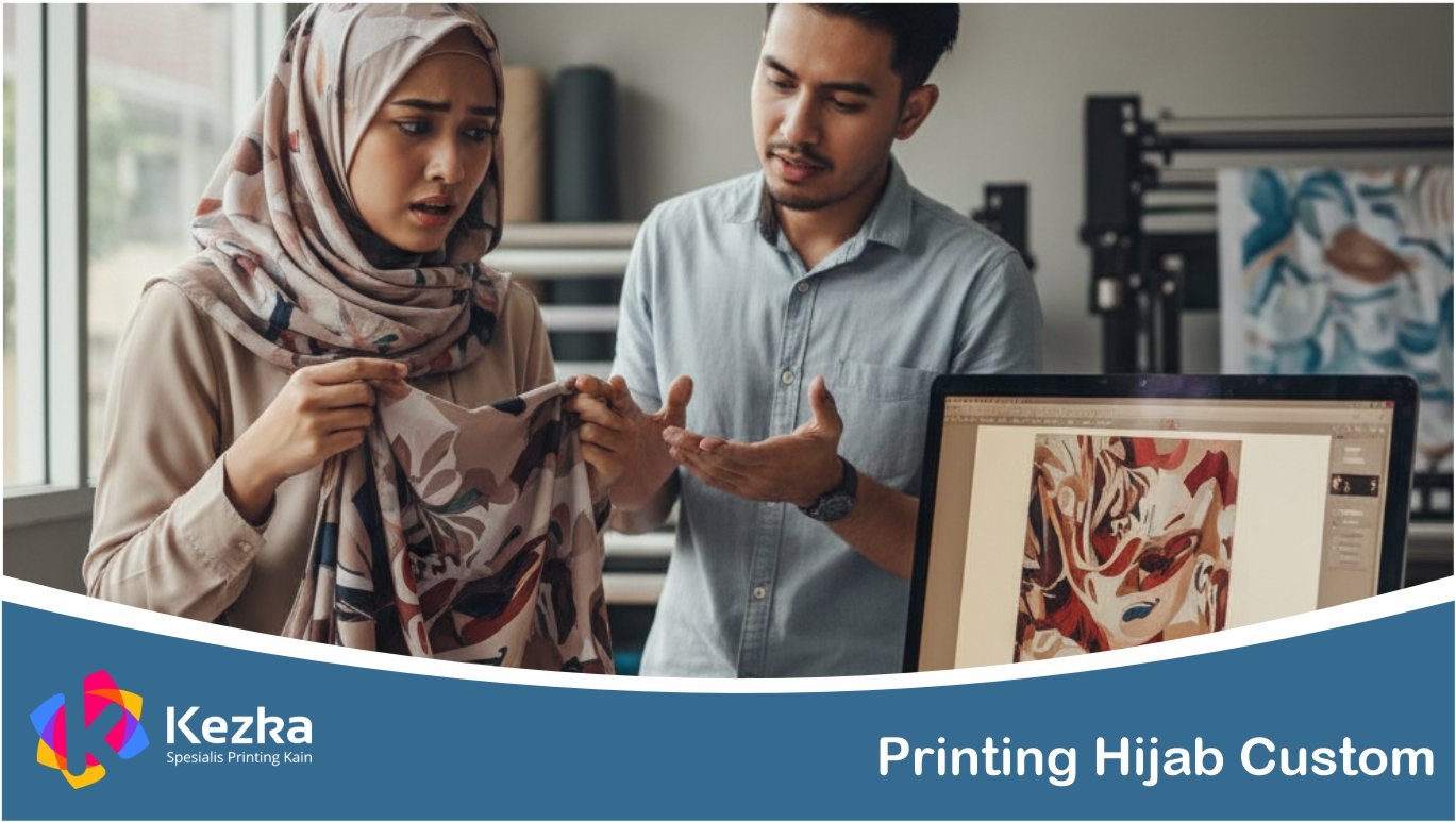 printing hijab custom