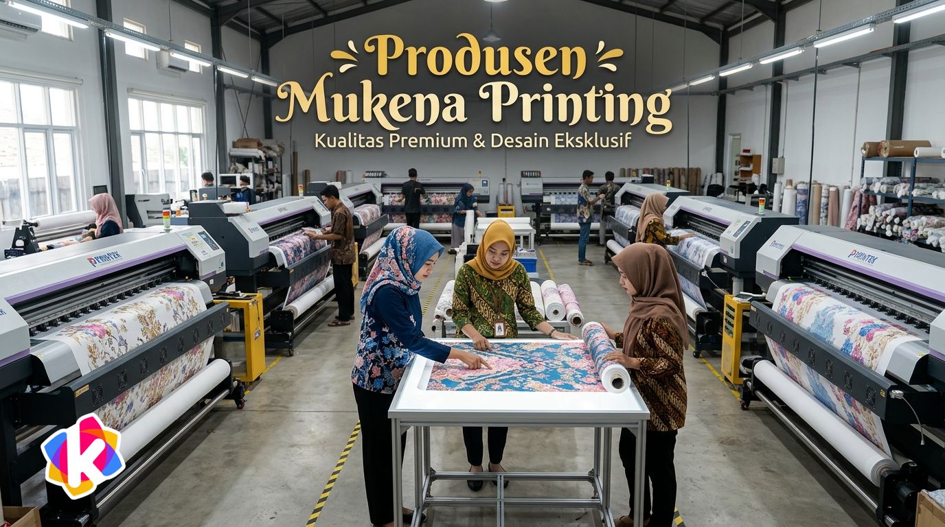 Produsen Mukena Printing