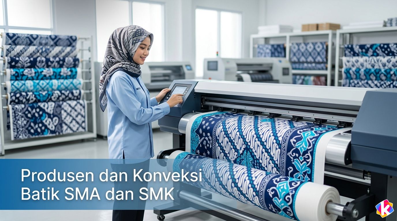 Produsen dan konveksi Batik SMA dan SMK
