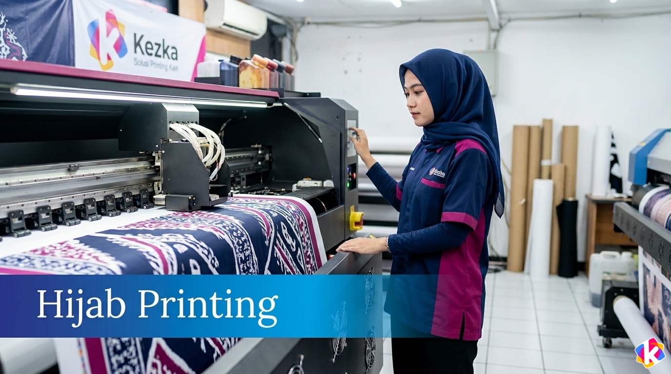 Hijab Printing Manufaktur
