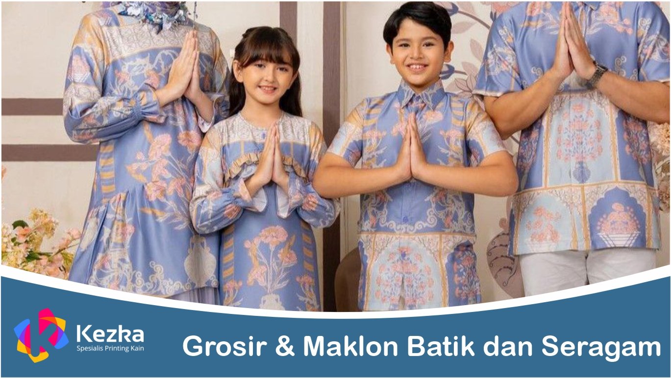 grosir dan maklon batik dan seragam