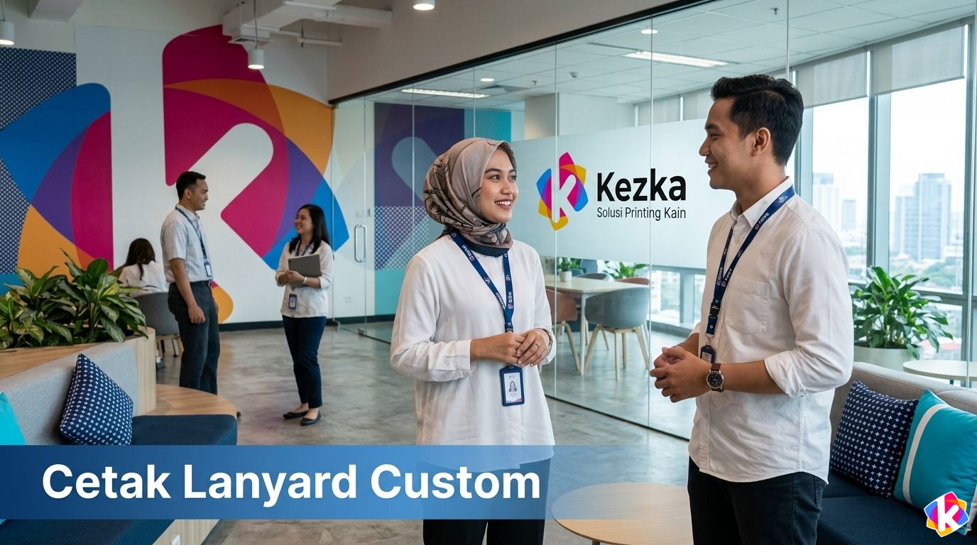 Cetak Lanyard Custom