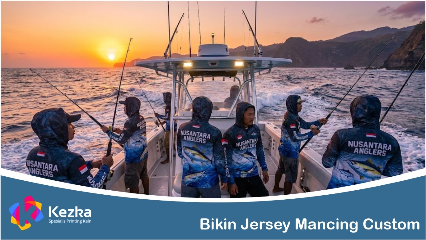 Bikin Jersey Mancing Custom