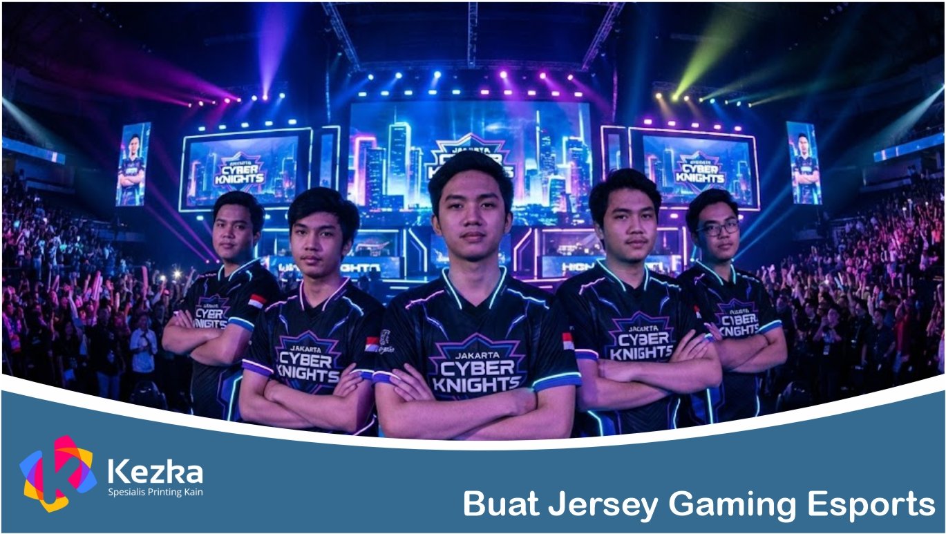 Buat Jersey Gaming Esports