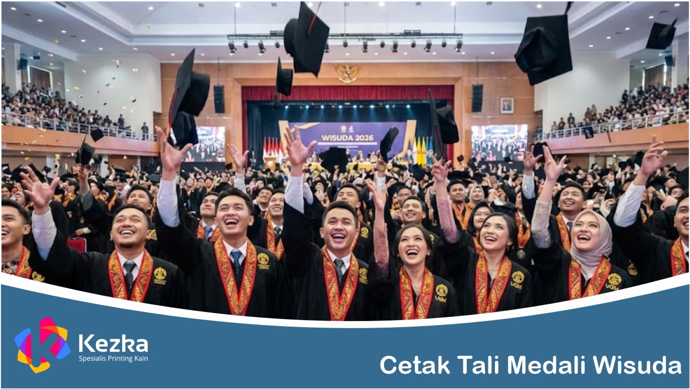 Cetak Tali Medali Wisuda