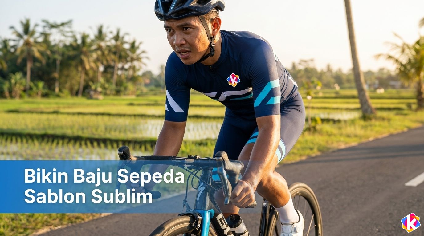 Bikin Baju Sepeda Sablon Sublim
