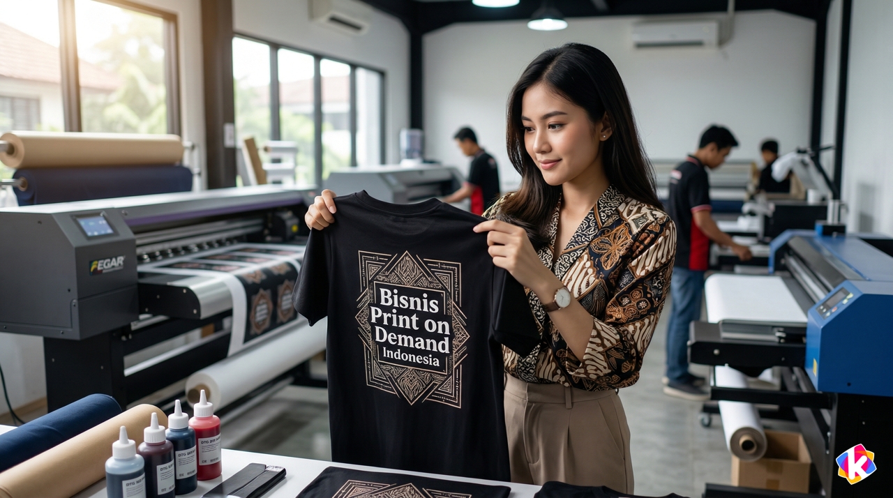 Bisnis Print on Demand Indonesia