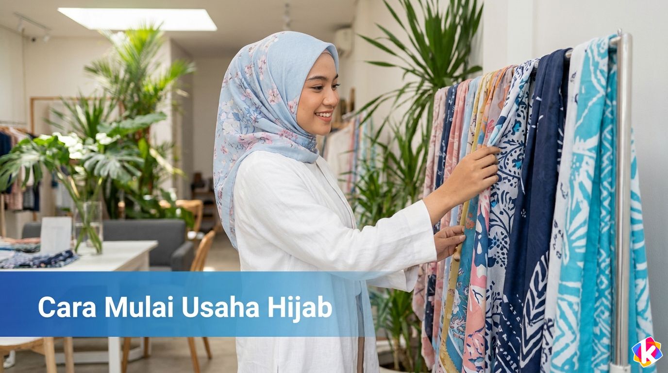 cara mulai usaha hijab