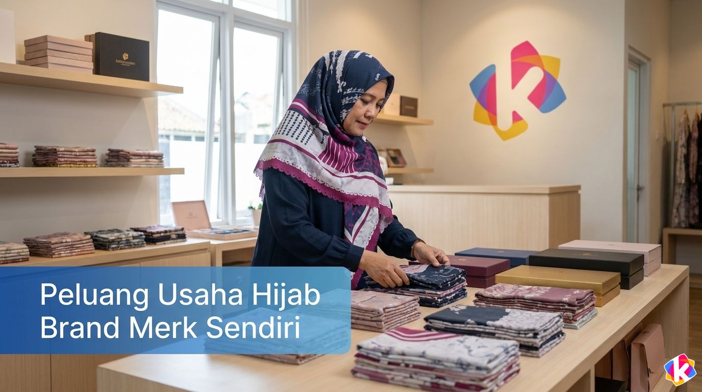 Peluang Usaha Hijab Brand Merk Sendiri