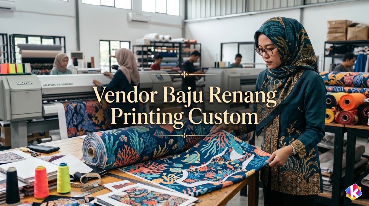Vendor Baju Renang Printing Custom terbaik