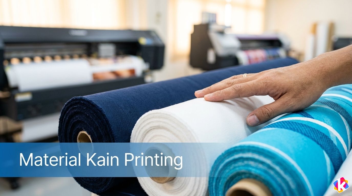 material kain printing