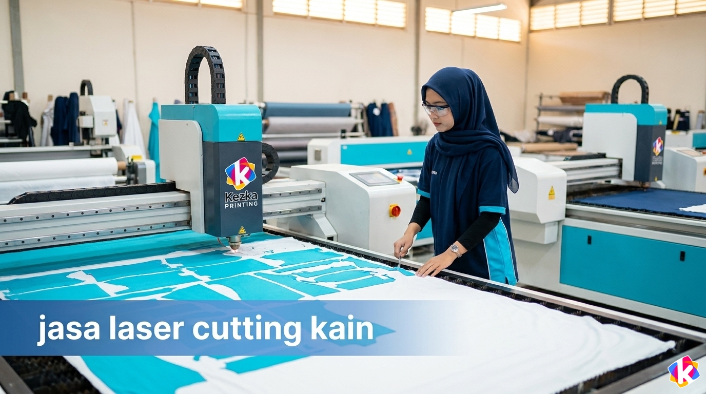 Jasa Laser Cutting Kain