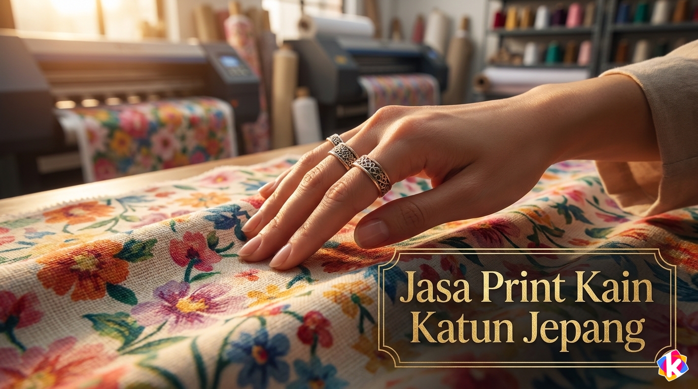 Jasa Print Kain Katun Jepang