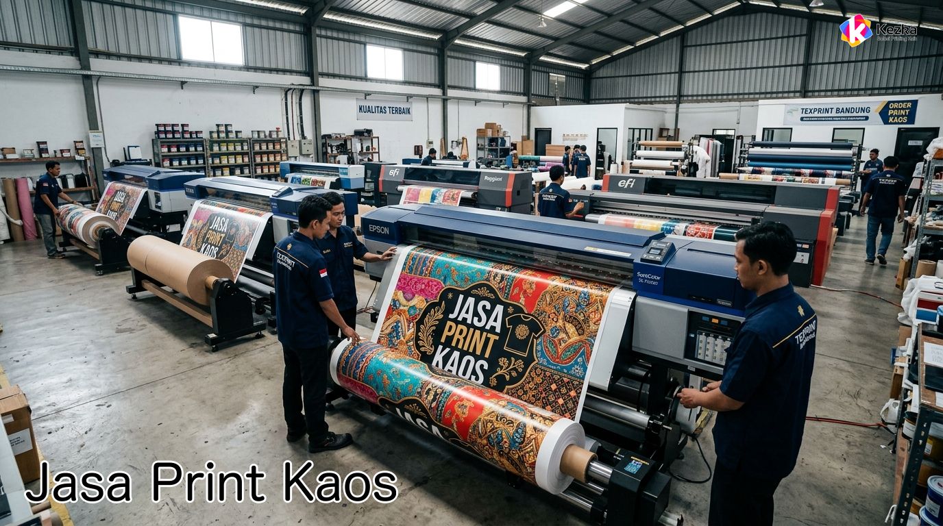 Jasa Print Kaos