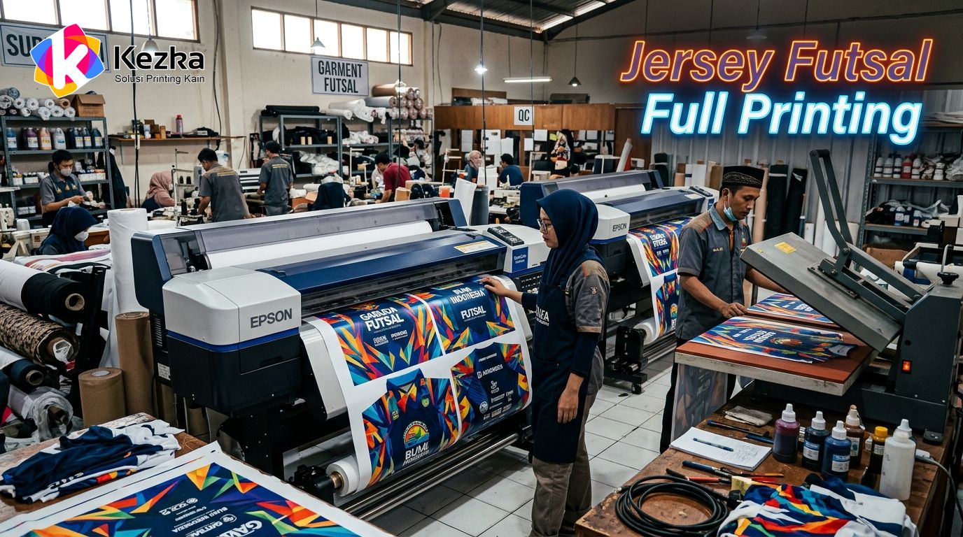 Jersey futsal full Printing