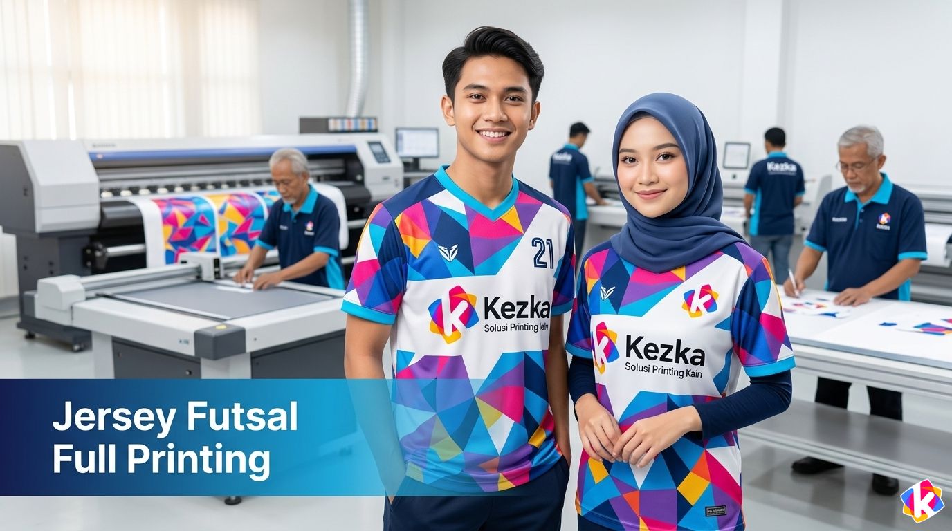 Jersey Futsal Full Printing