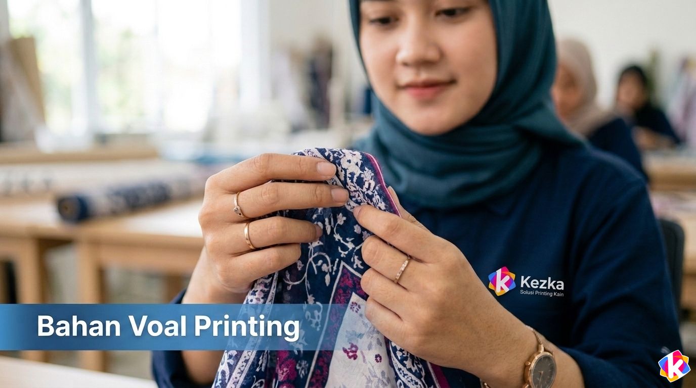 Bahan Voal Printing