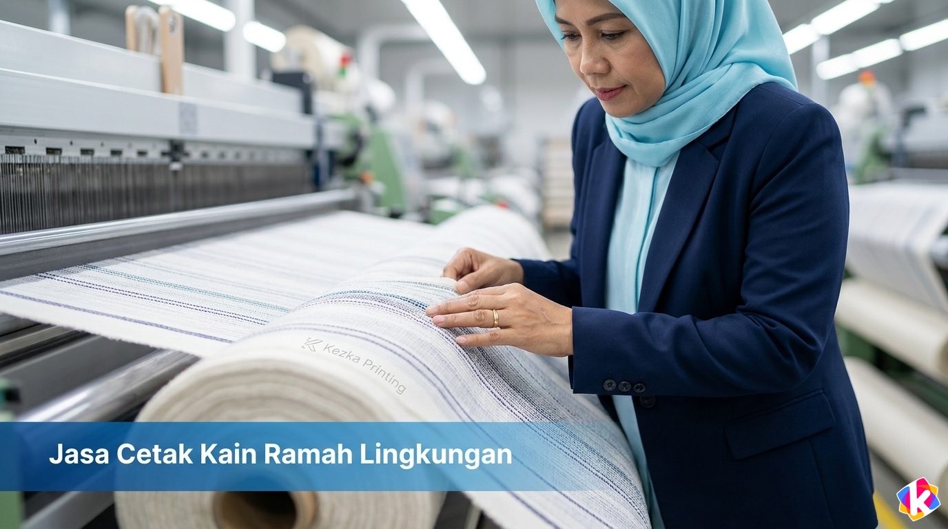 Jasa Cetak Kain Ramah Lingkungan