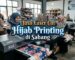 Jasa Laser Cut Hijab Printing di Subang