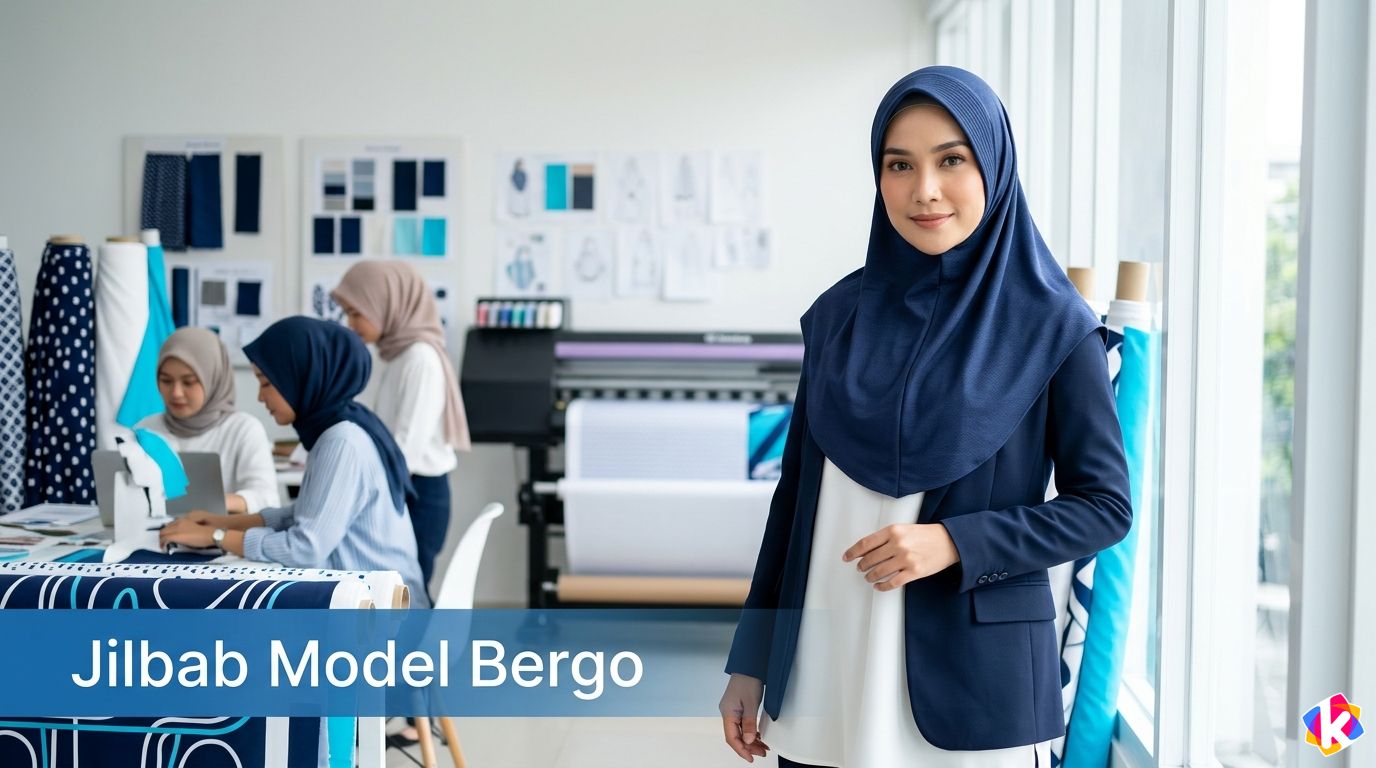 Jilbab Model Bergo