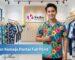 Maklon Kemeja Pantai Full Print