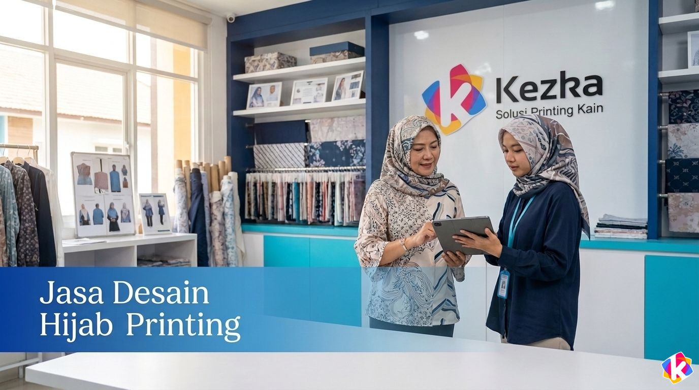 Jasa Desain Hijab Printing