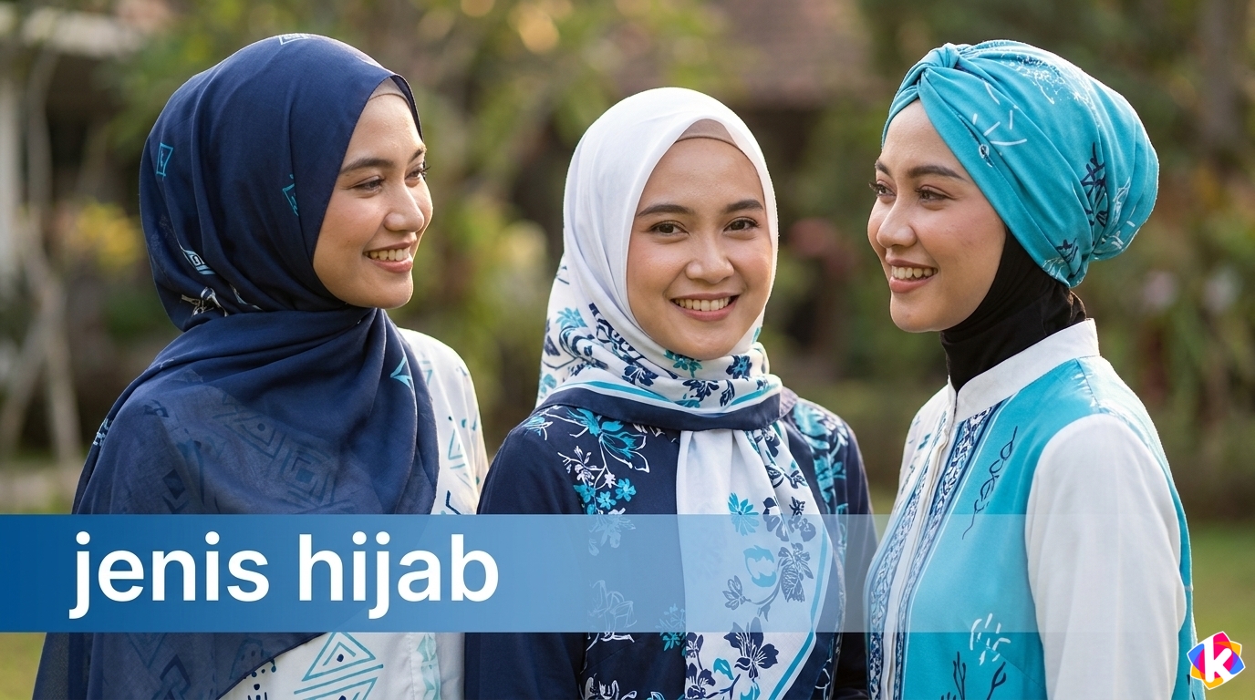 Jenis Hijab (jilbab) dan karakteristiknya