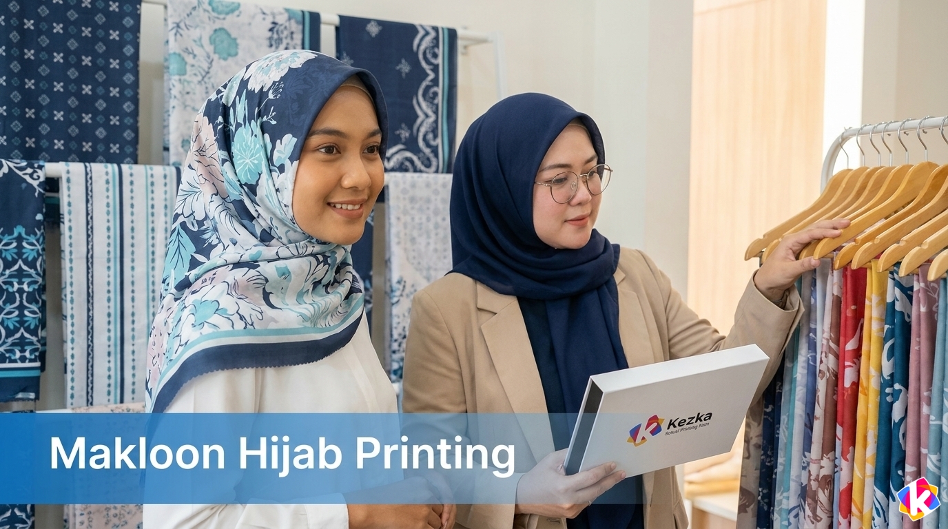 layanan makloon hijab printing custom brand sendiri