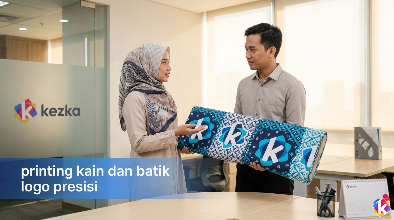 Printing Kain dan Batik Logo Presisi